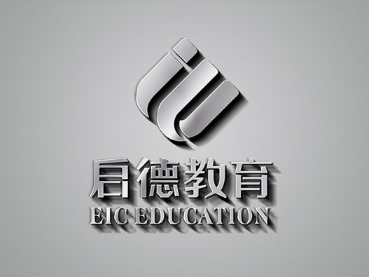 教育logo设计-启德教育品牌logo设计