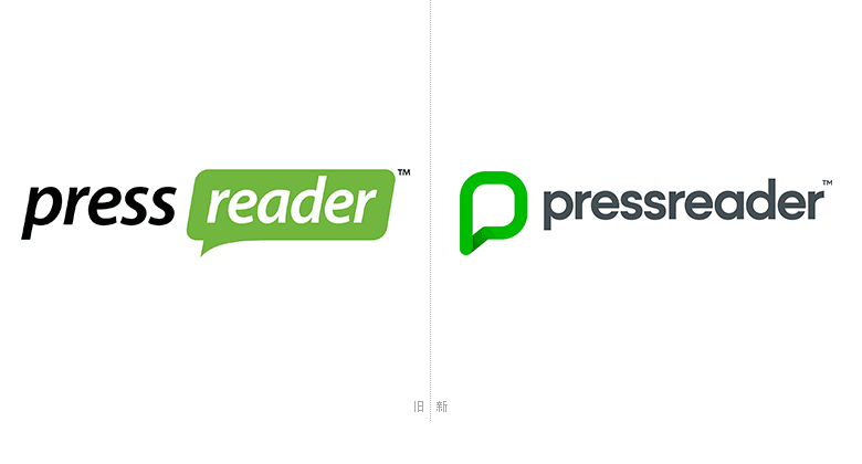 加拿大数字阅读平台Pressreader更换新logo