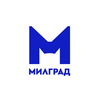 乳制品品牌Milgrad的蓝猫新logo