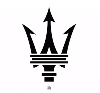 玛莎拉蒂椭圆形新logo