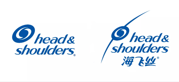 扁平化的海飞丝翅膀新logo