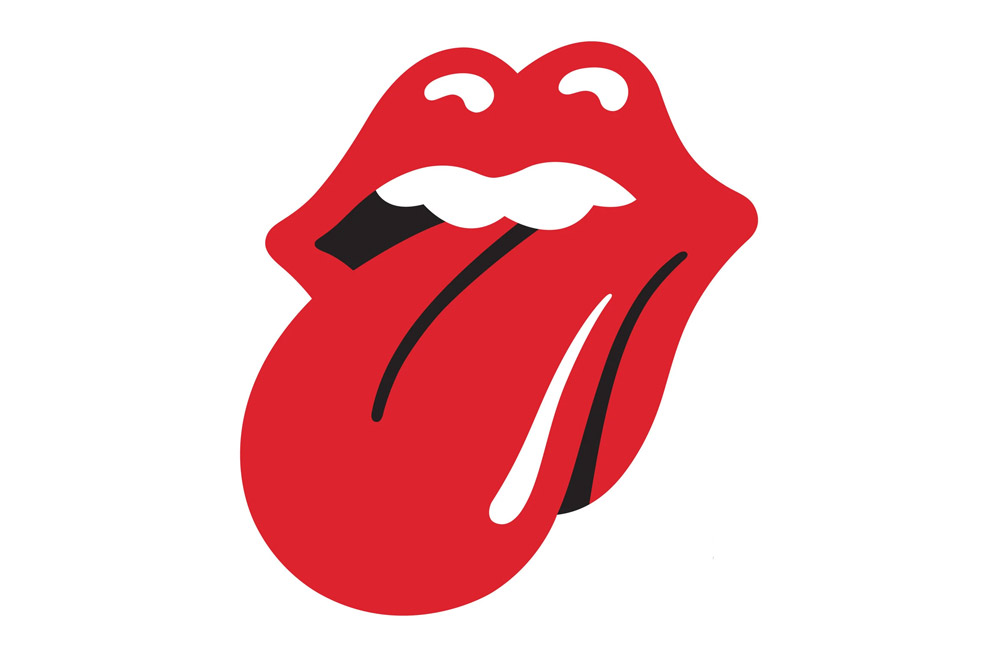 摇滚乐队嘴唇与舌头的logo