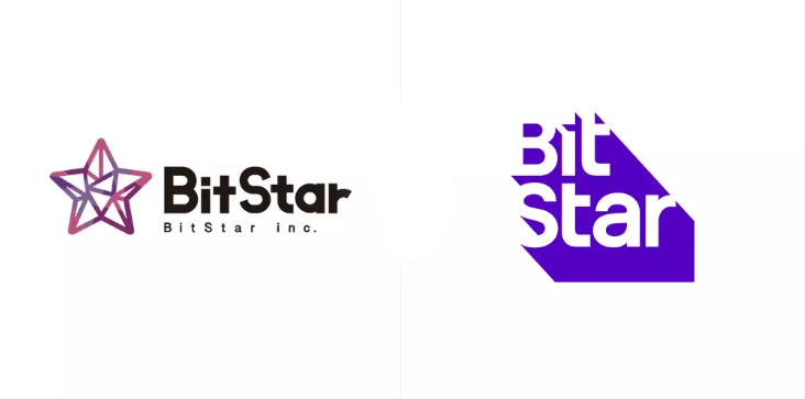 日本网红品牌BitStar新logo