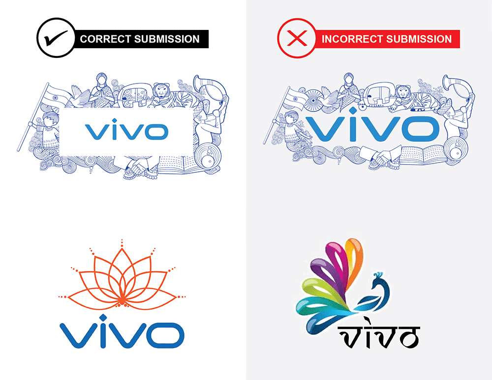 vivo新logo的特别应用