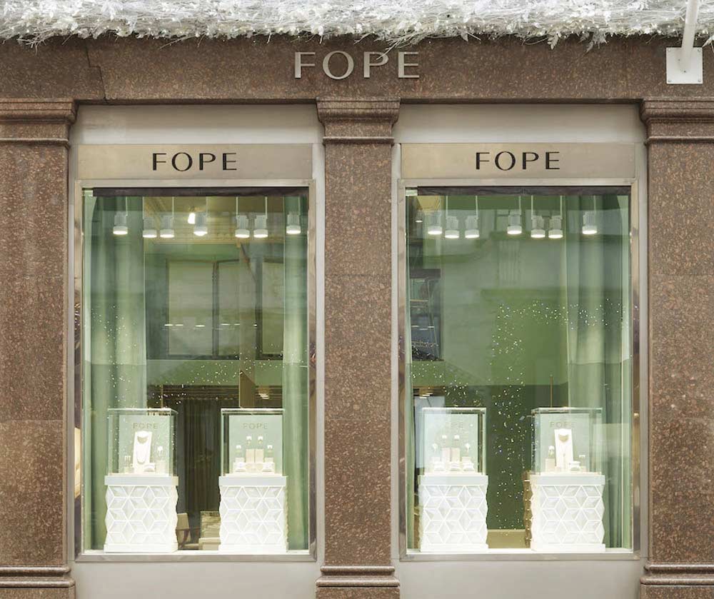 意大利高级珠宝品牌Fope的新logo