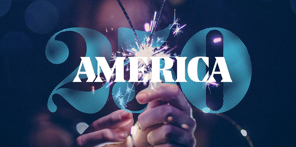 美国独立宣言250周年新logo