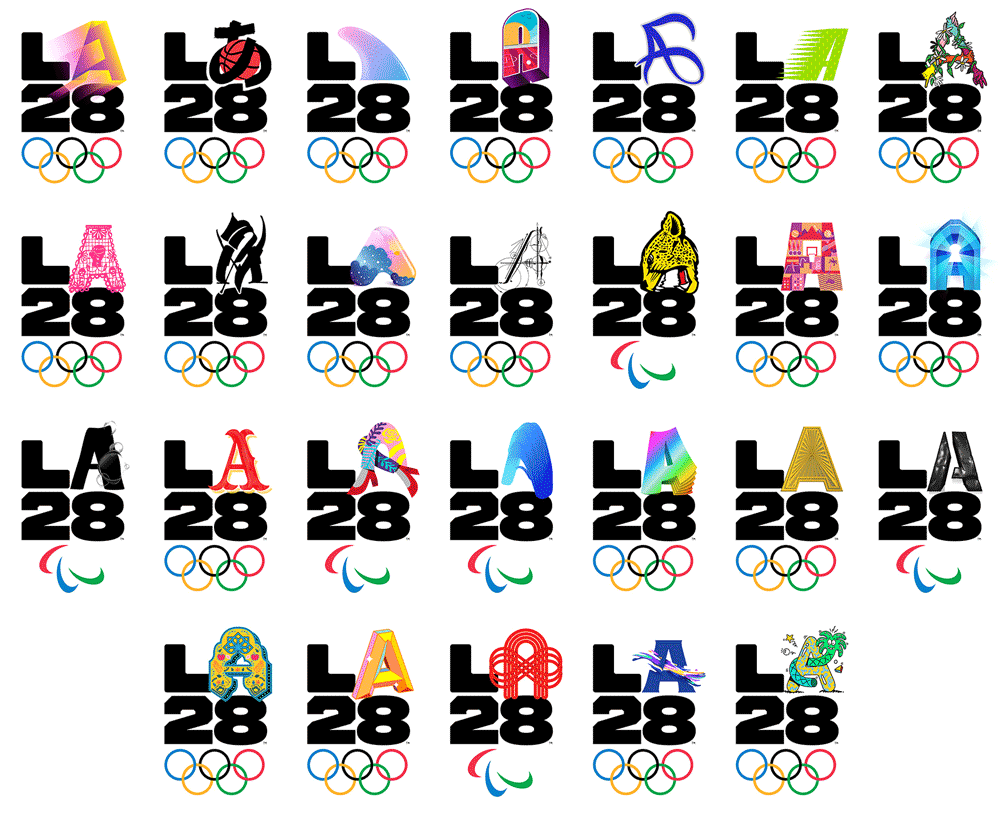 2028年奥运史上首个动态会徽