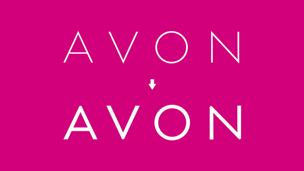 千禧一代的雅芳Avon新logo