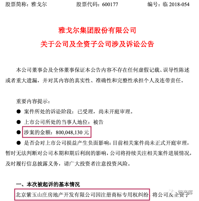 索赔8个亿的商标案,他怎么就撤诉了