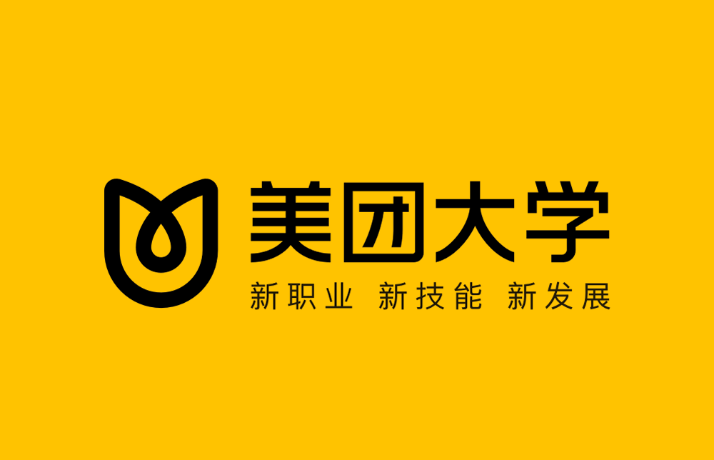 美团大学的logo