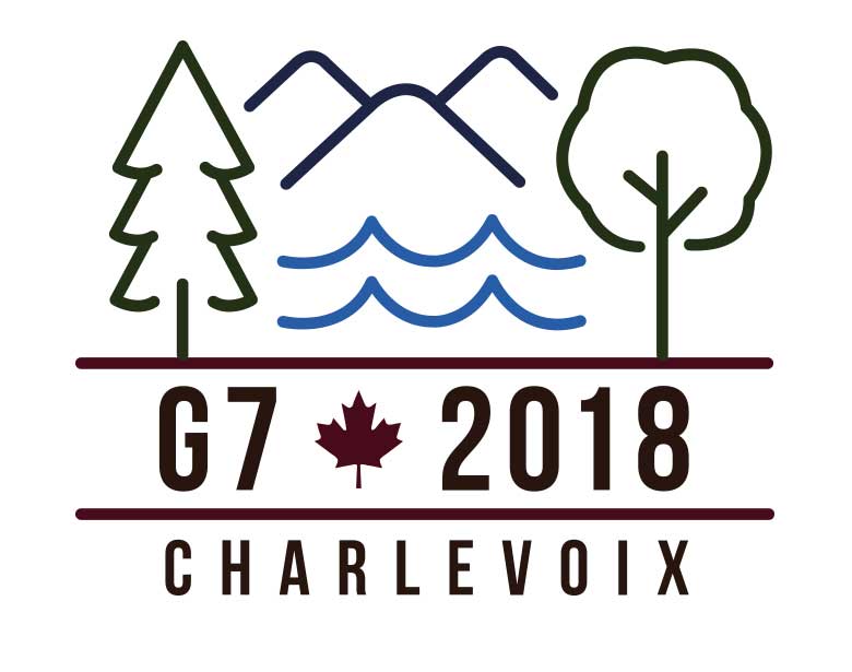 加拿大2018年七国集团峰会G7官方LOGO发布