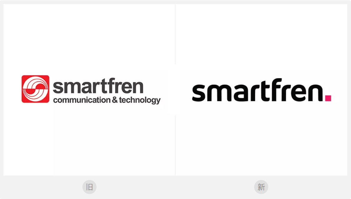 印尼第五大移动运营商Smartfren更换新LOGO