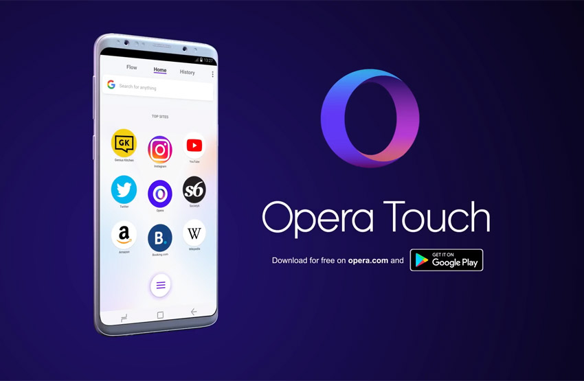 Opera Touch浏览器