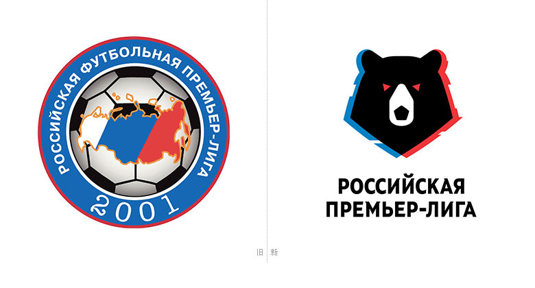  俄罗斯超级联赛（RFPL）启用全新LOGO