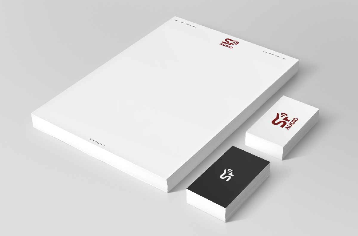 索丰音响logo设计应用