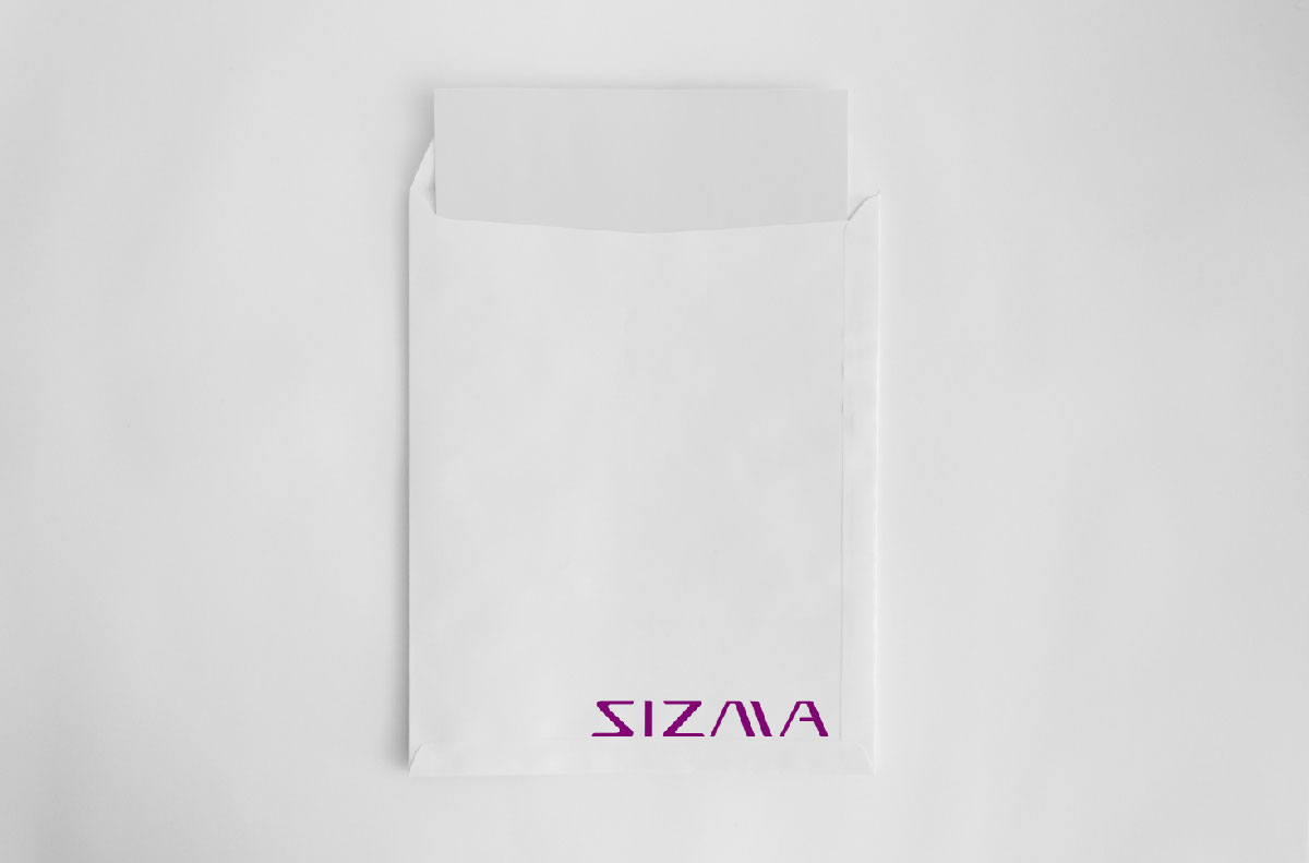 SIZMA乔依琳服饰logo应用设计