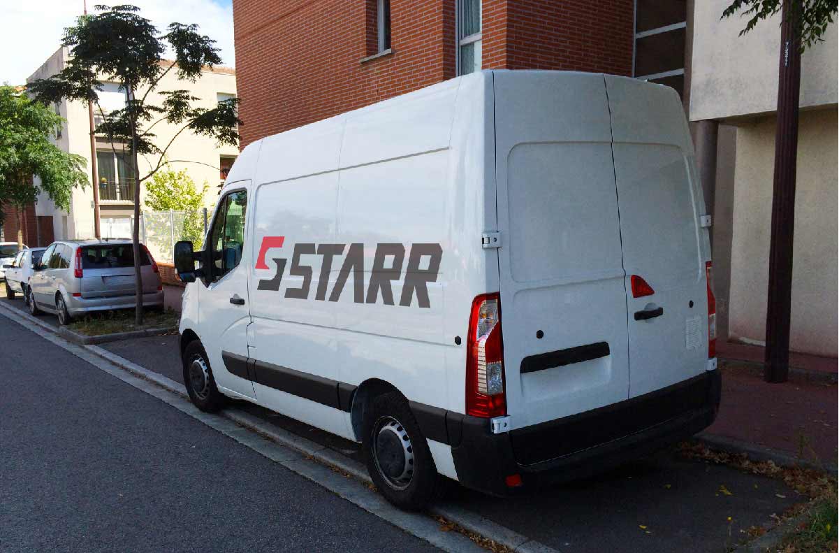 STARR音响logo设计应用