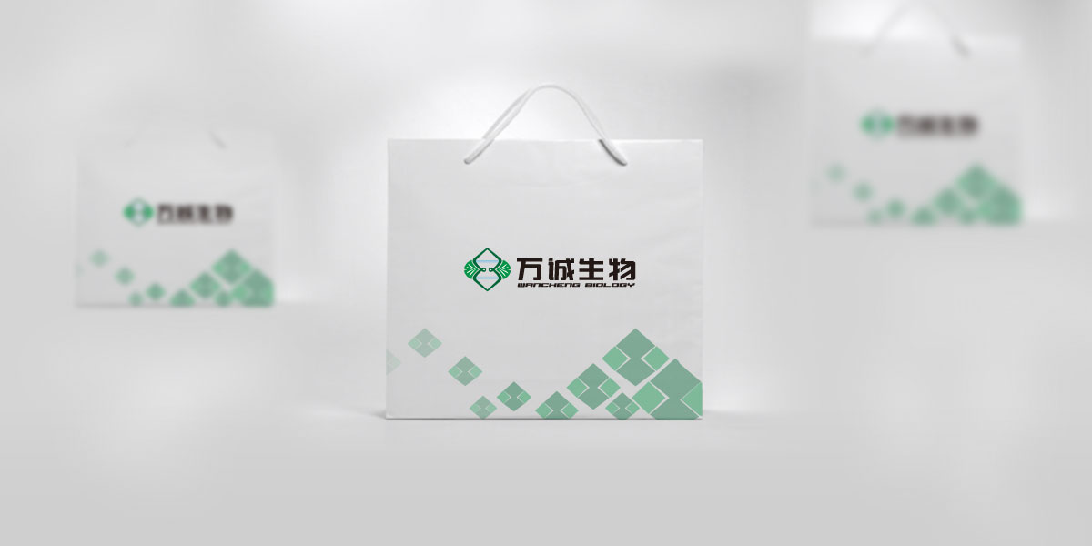 万诚生物logo设计应用1