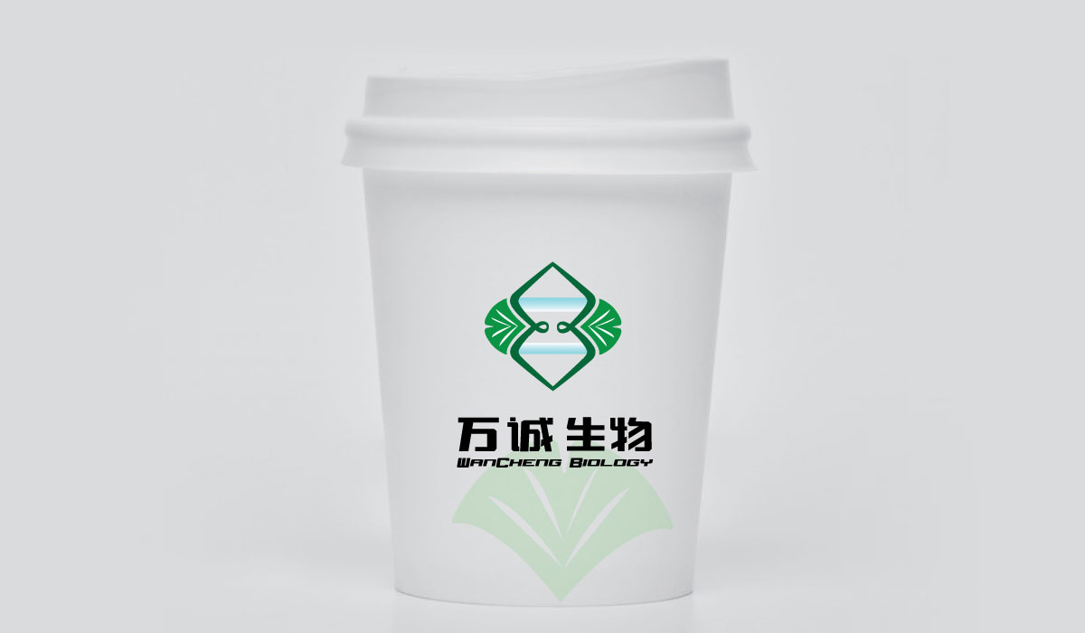 万诚生物logo设计应用