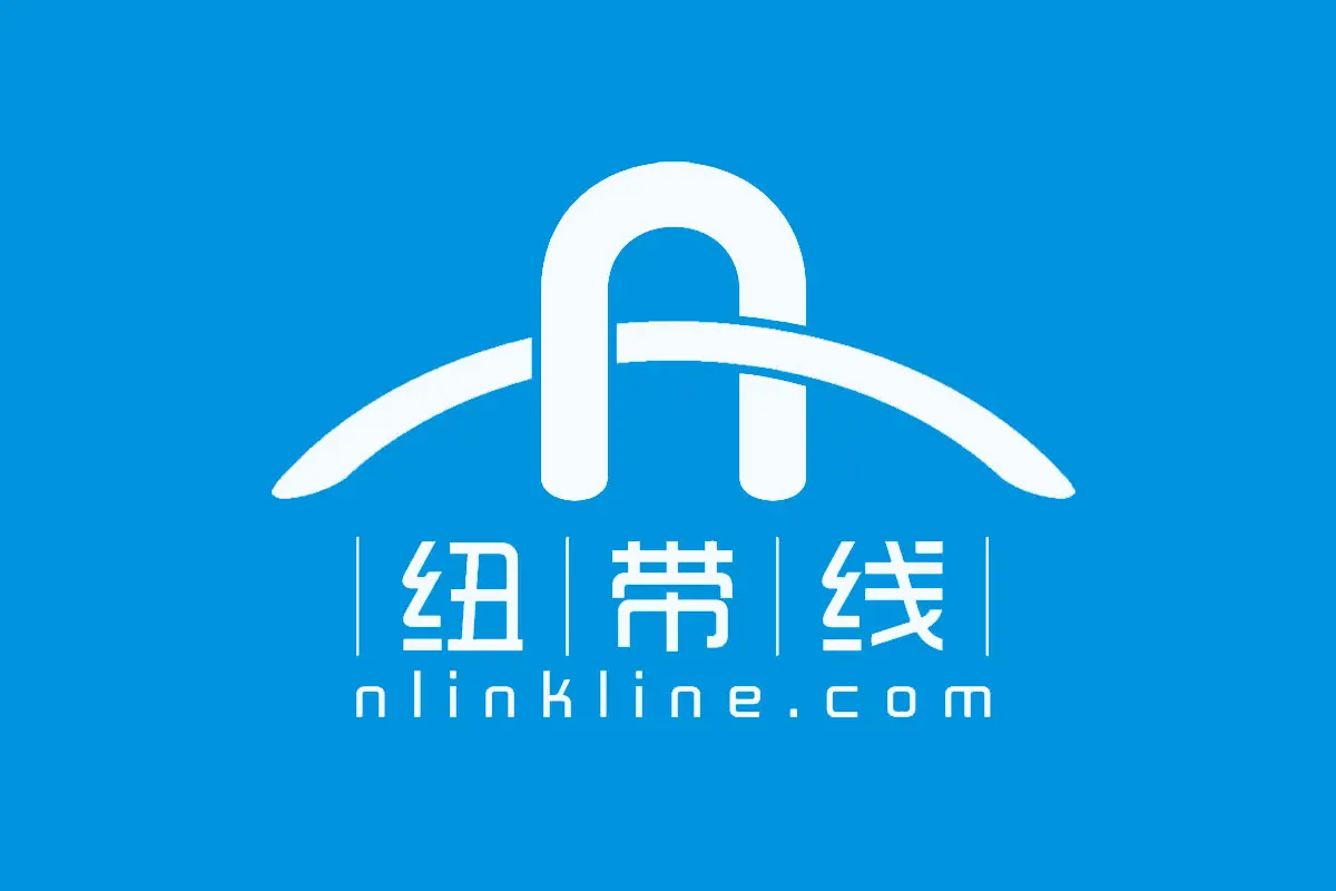 Nlinkline纽带线反白logo