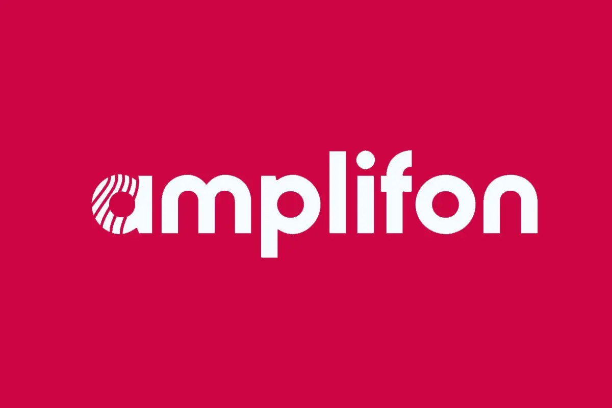 Amplifon安湃声反白logo