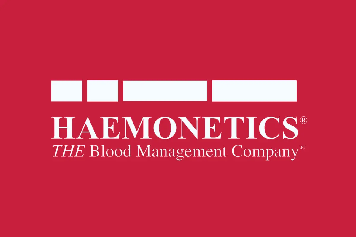 Haemonetics反白logo