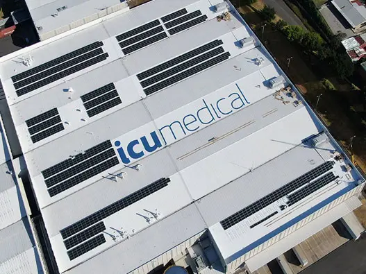 ICU Medical艾希优标志设计含义及医疗器械品牌设计理念