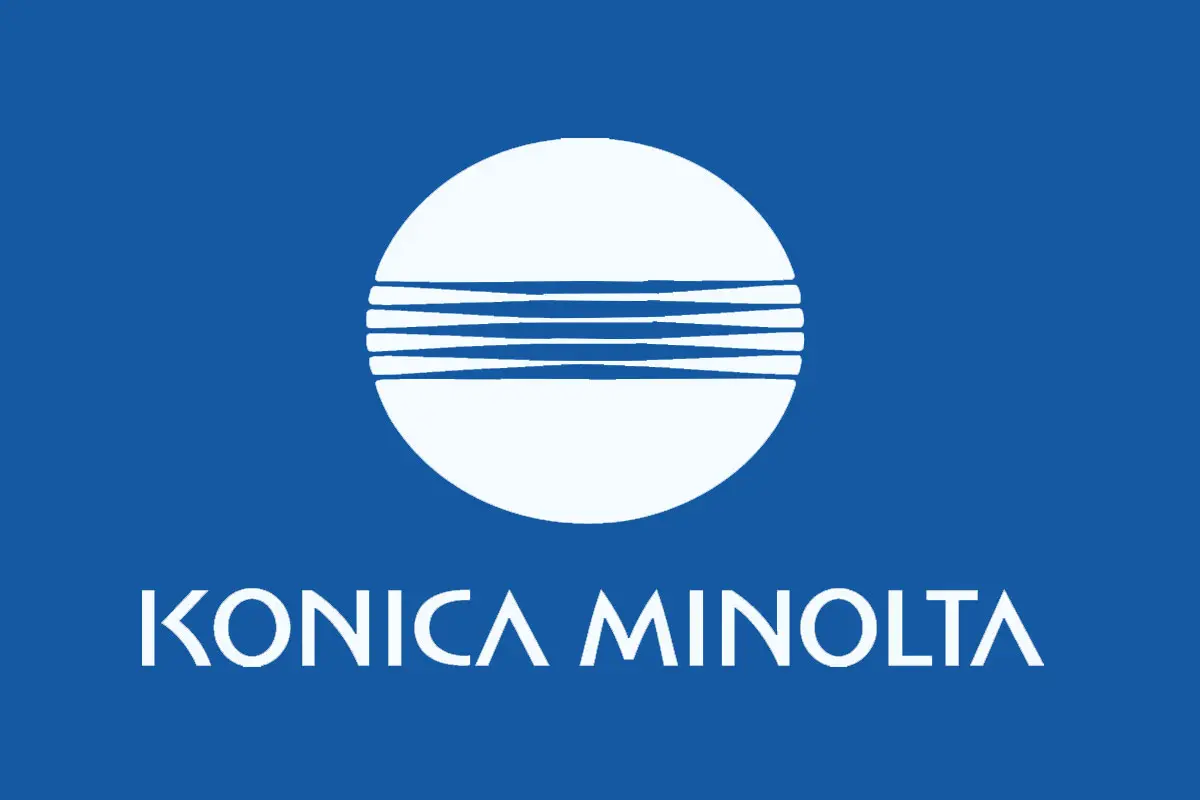 Konica Minolta柯尼卡美能达反白logo
