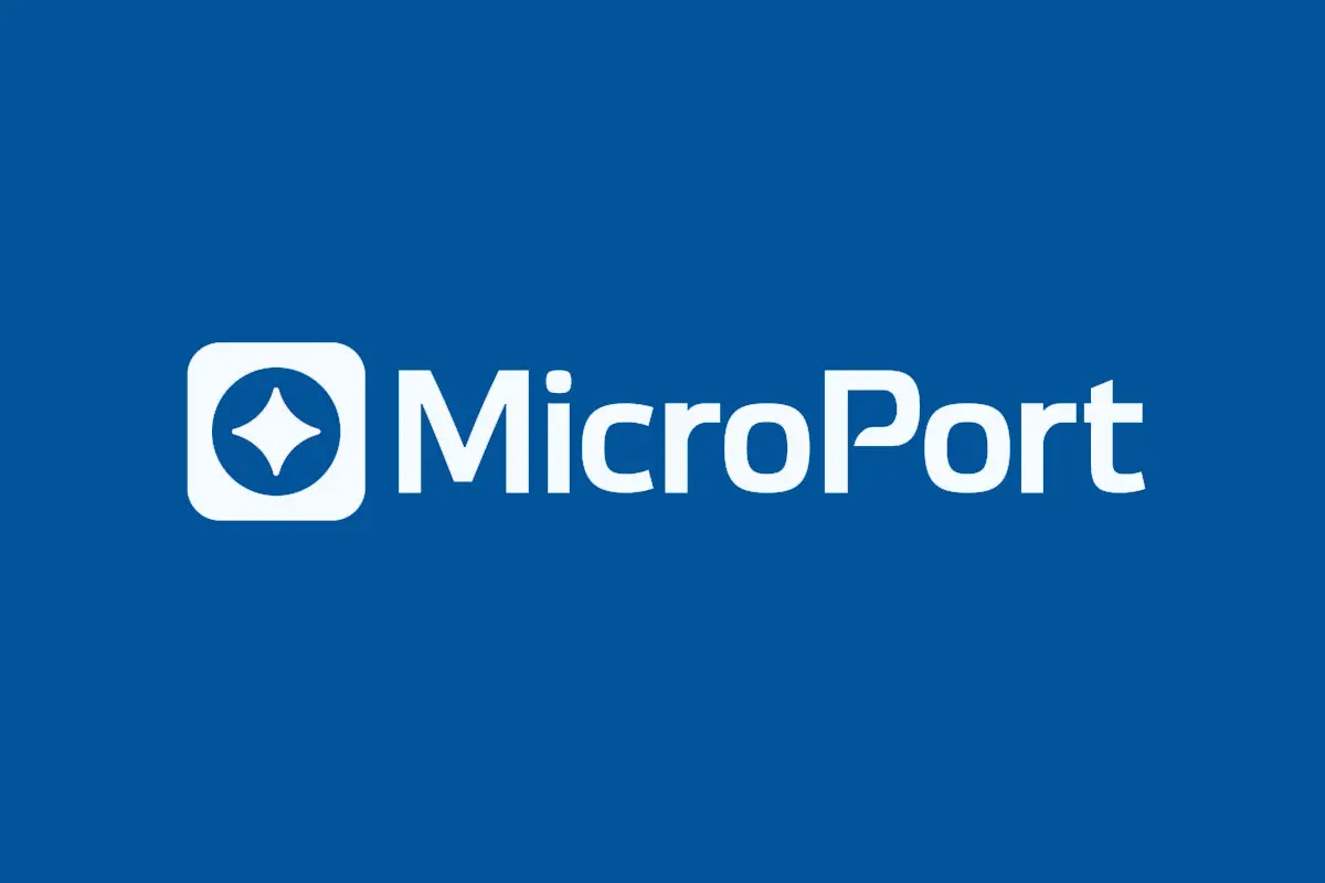 MicroPort微创医疗反白logo
