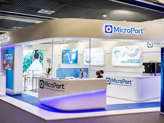 MicroPort微创医疗标志设计含义及医疗器械品牌设计理念