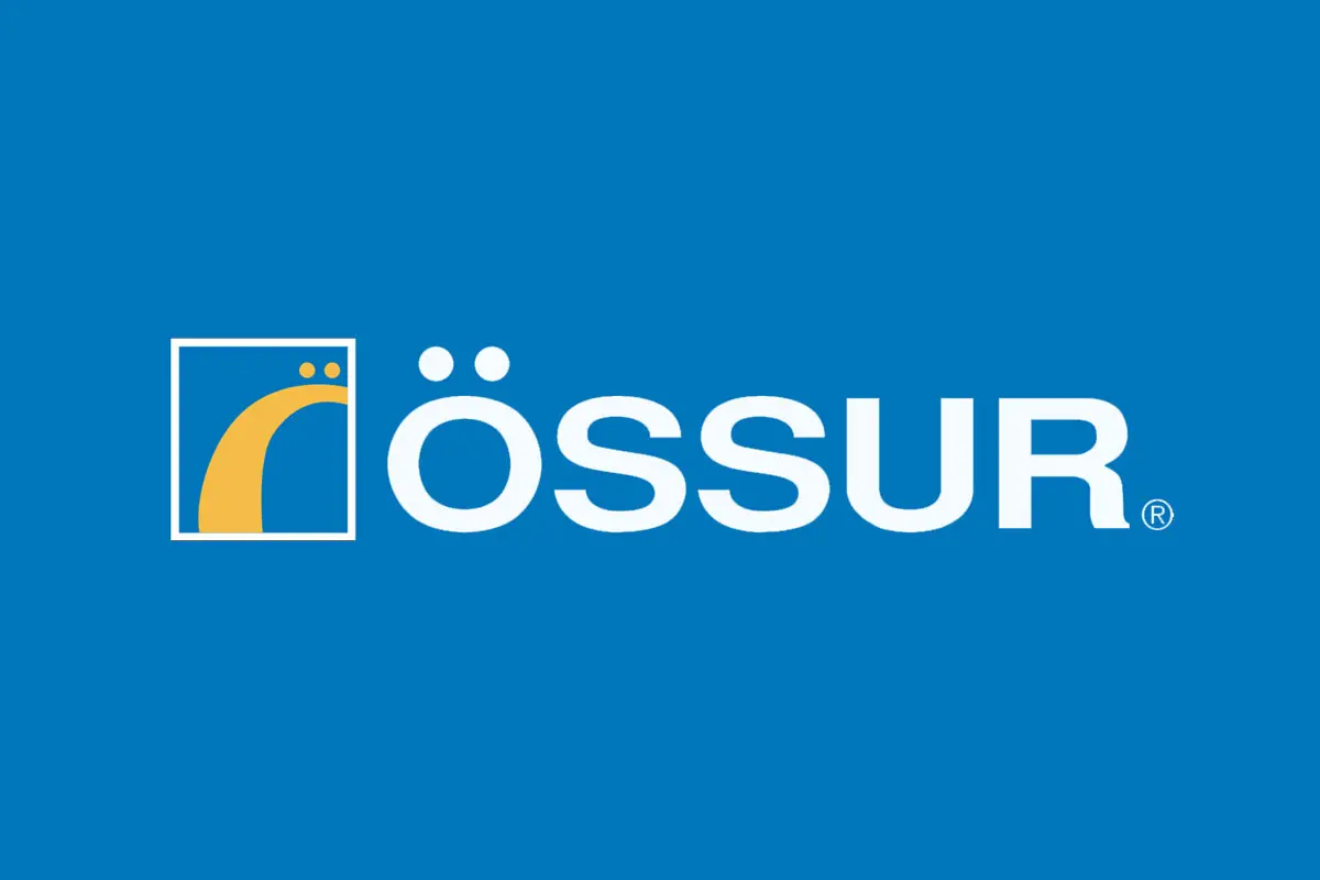 Ossur奥索反白logo