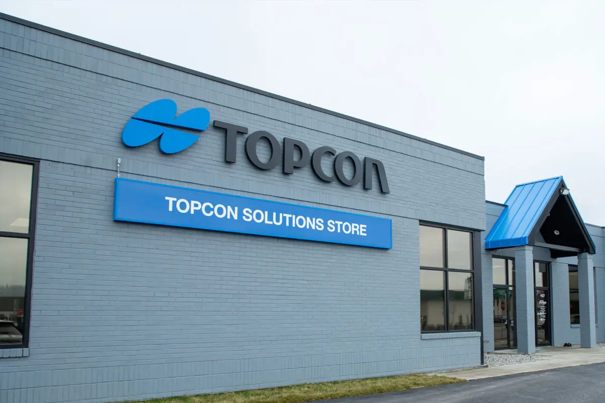 Topcon拓普康招牌