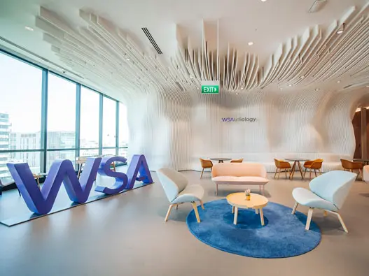 WS Audiology标志设计含义及医疗器械品牌设计理念