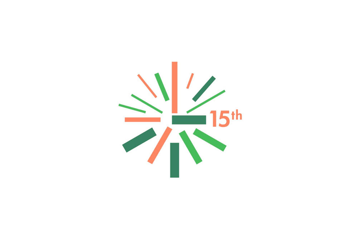 庆典活动logo设计-国泰集团十五周年司庆品牌logo设计