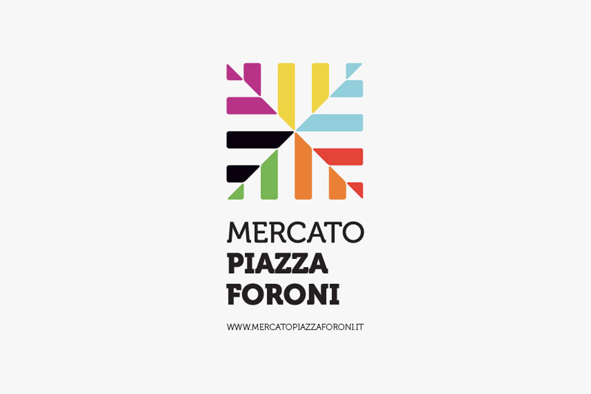 市场logo设计- Mercato Piazza Foroni品牌logo设计