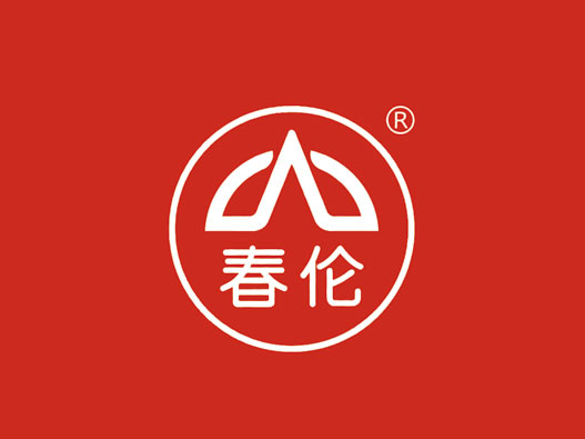 茉莉花茶logo设计-春伦茗茶品牌logo设计