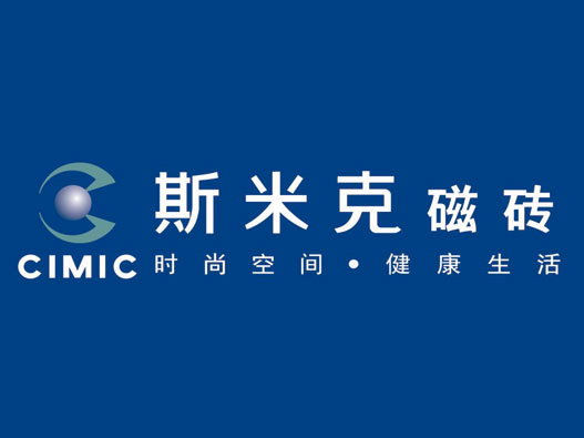 华青瓷砖logo设计-斯米克品牌logo设计