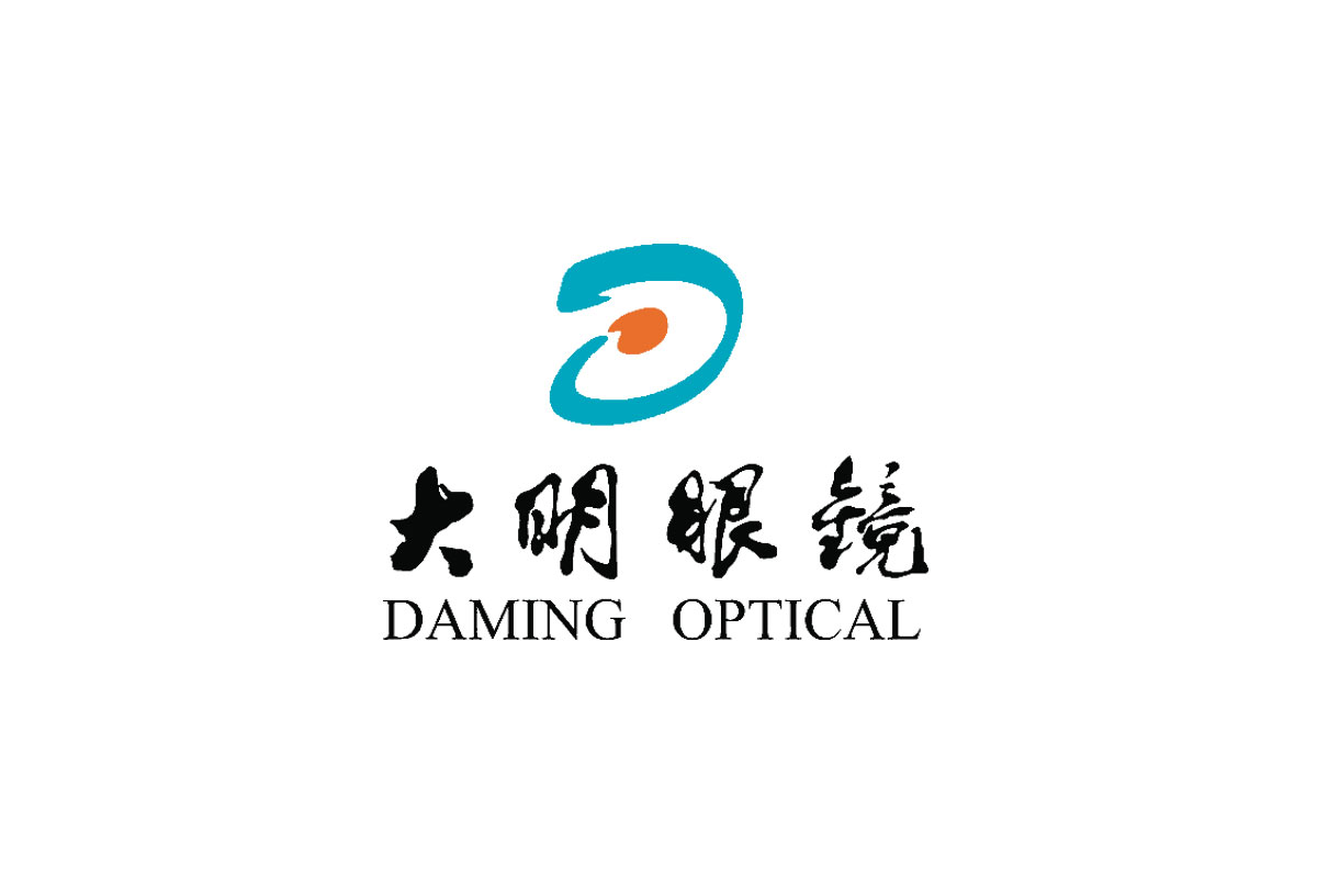 眼镜logo设计-大明眼镜品牌logo设计