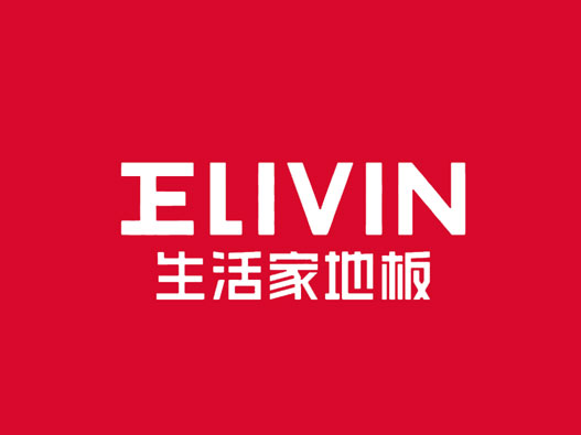 瓷砖地板logo设计-生活家地板品牌logo设计