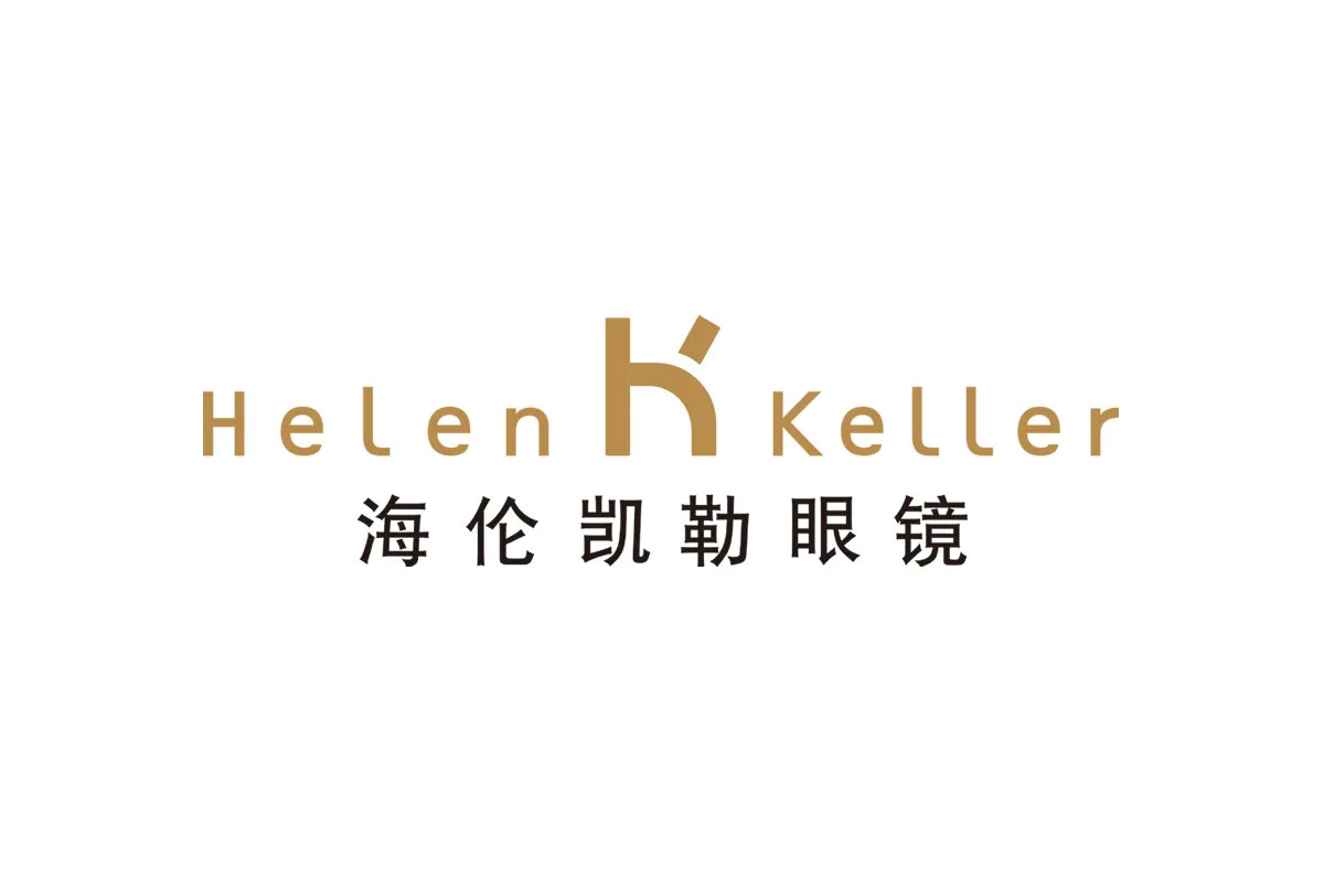 太阳镜logo设计-海伦凯勒品牌logo设计