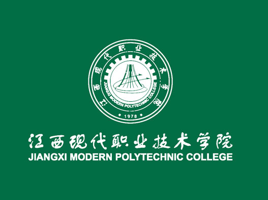 学校logo设计-江西现代职业技术学院品牌logo设计