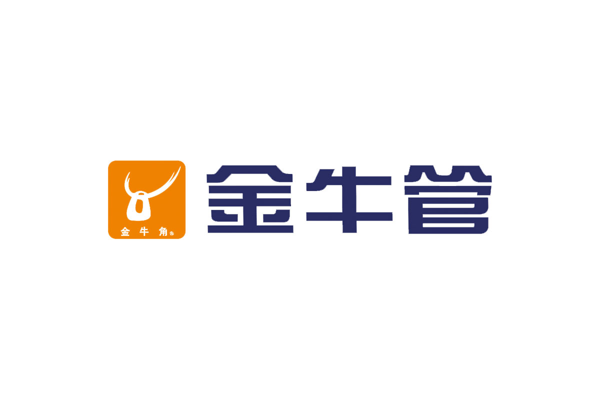 PVC管材logo设计-金牛管品牌logo设计
