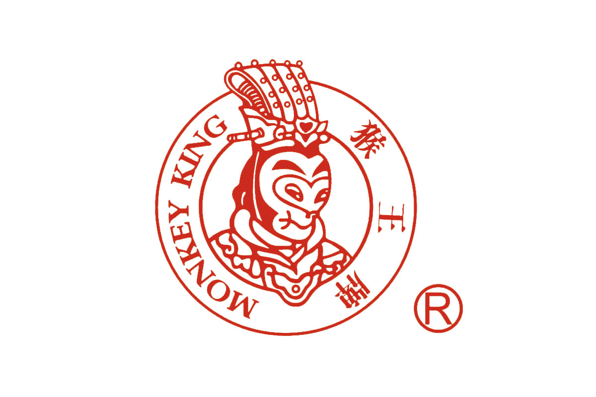 花茶logo设计-猴王牌品牌logo设计