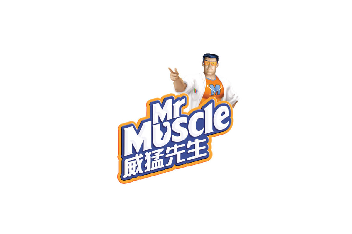 消毒液logo设计-威猛先生品牌logo设计