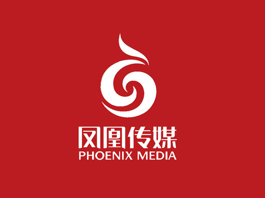 新媒体logo设计-凤凰传媒品牌logo设计