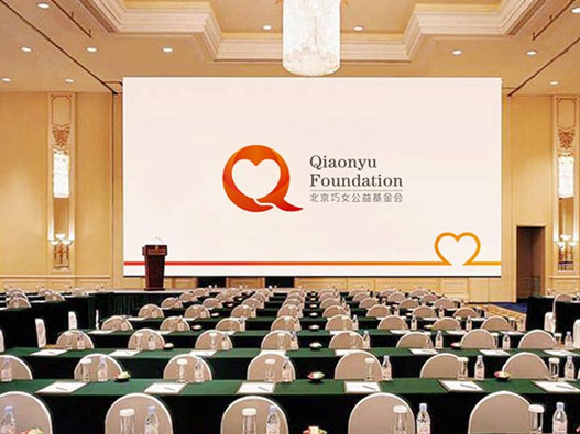 基金会logo设计-北京巧女公益基金会品牌logo设计