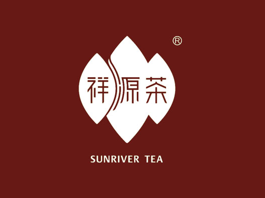 红茶logo设计-祥源茶品牌logo设计