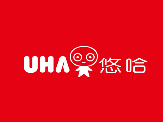糖果logo设计-悠哈品牌logo设计