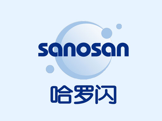 婴儿护肤品logo设计-哈罗闪品牌logo设计