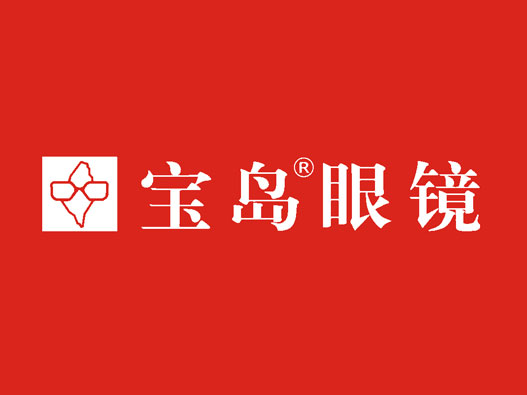 太阳镜logo设计-宝岛眼镜品牌logo设计